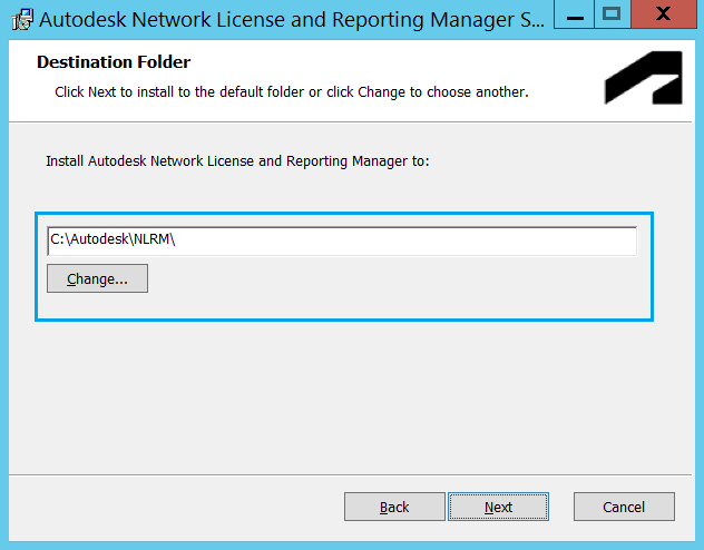 Customize NLRM install path