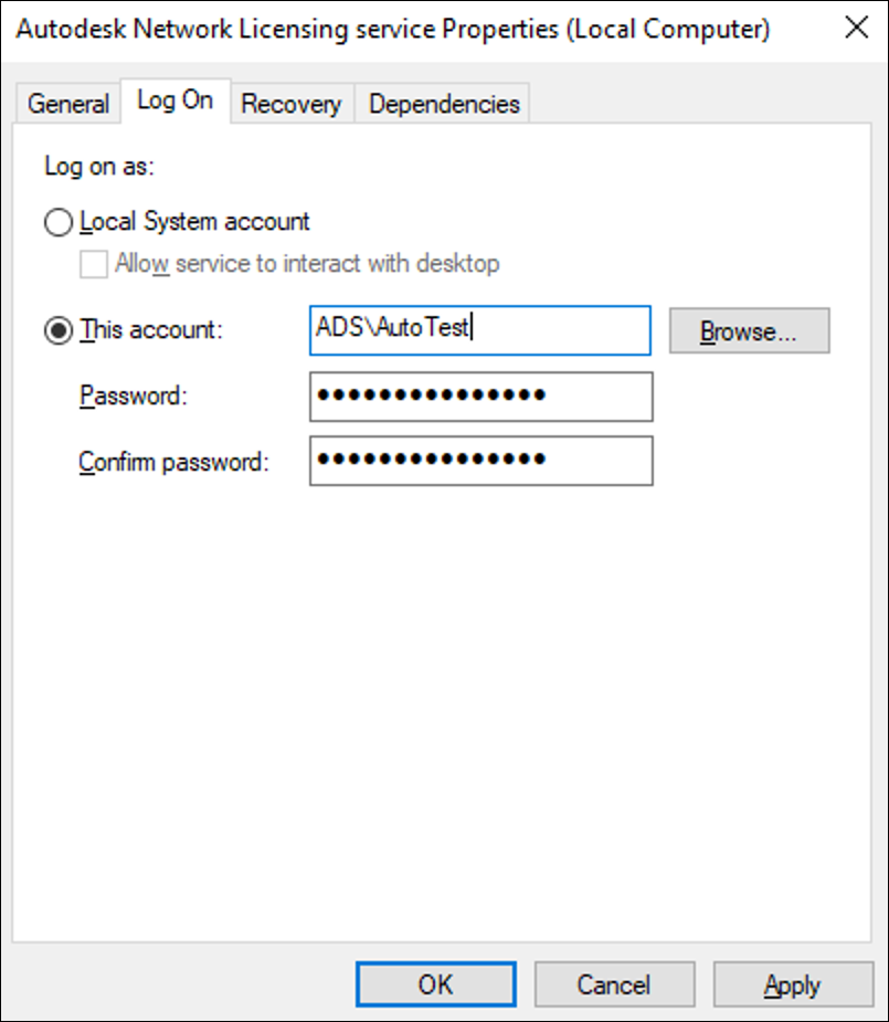 Proxy Account