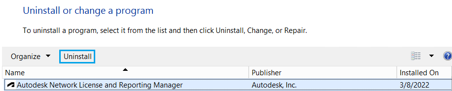 Uninstall NLM/NLRM